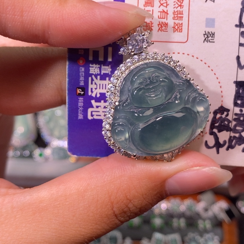 【闪购商品】翡翠未镶嵌颈饰天然