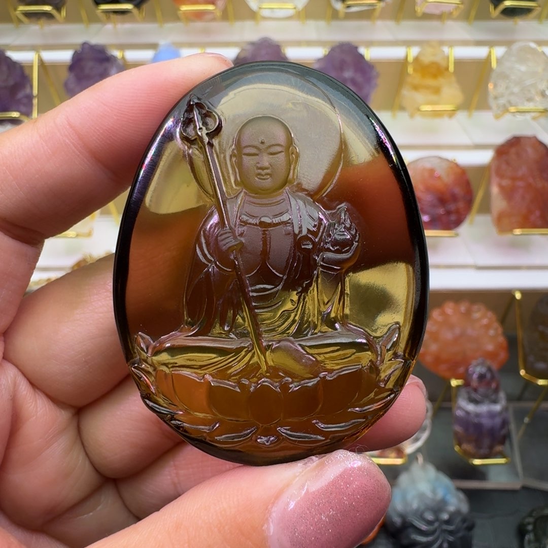 水晶颈饰未镶嵌九尾狐