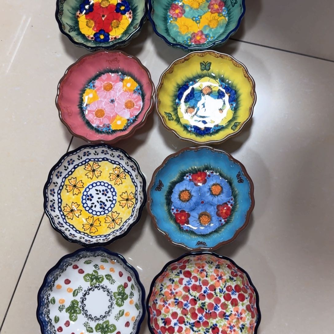 陶瓷西里西亚5.7英寸8个看图