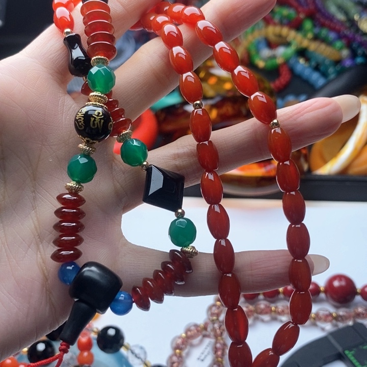 未镶嵌吊坠(不含链)蜜蜡113项链