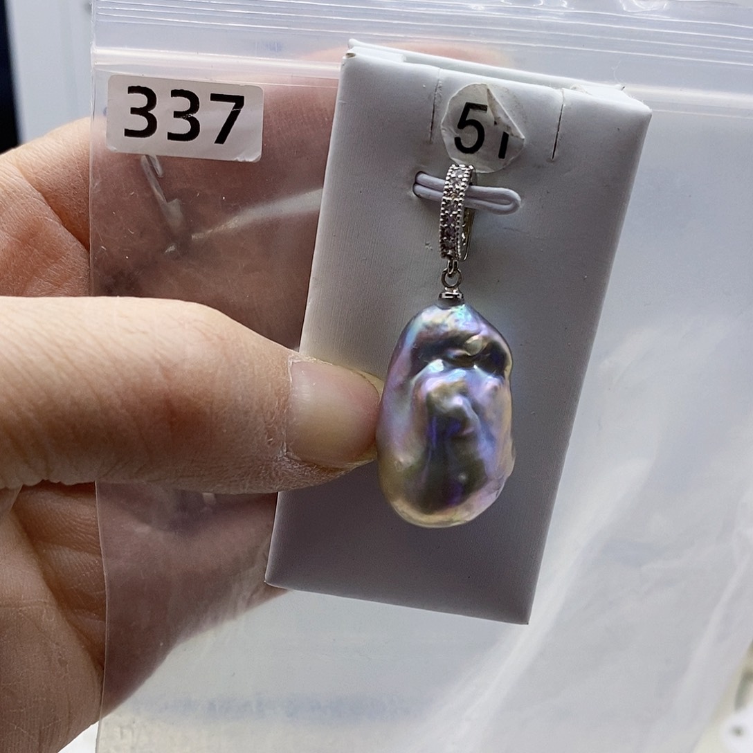 颈饰合金淡水珍珠