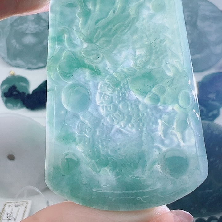 翡翠吊坠(不含链)未镶嵌多样性发货