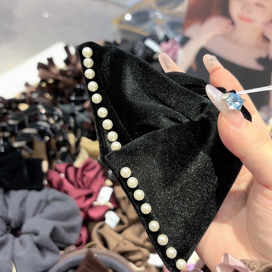 皮质铁合金发饰发夹