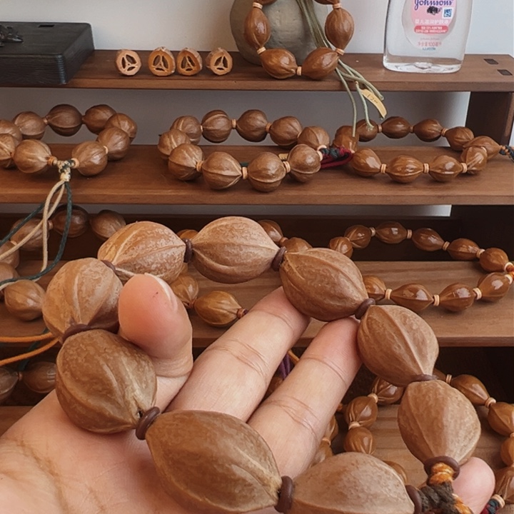 橄榄核手串/手链可*鸭梅林铁核18x27 
