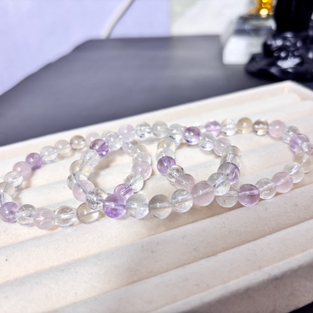 多巴胺快乐天然水晶手串 8咪➕