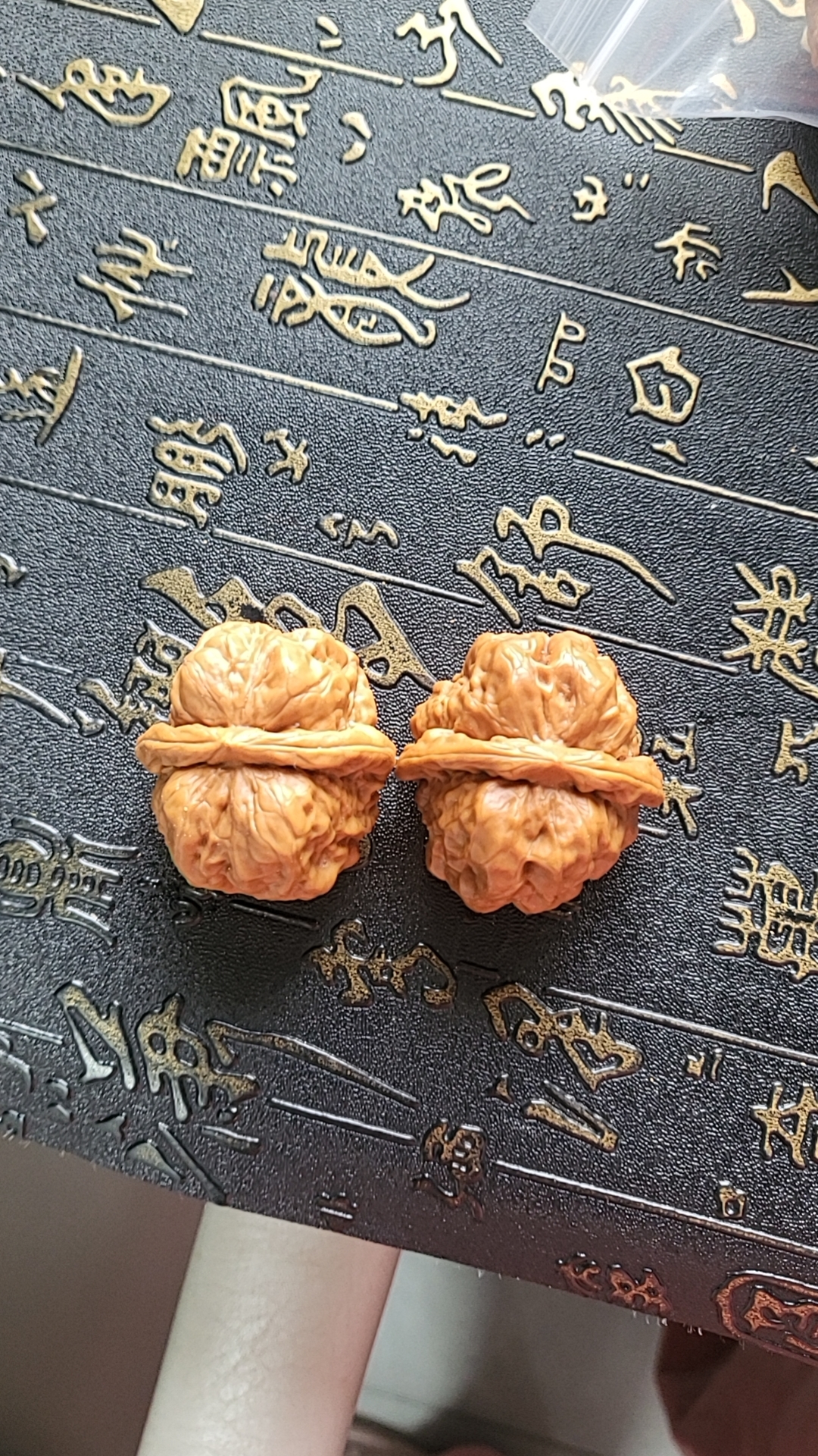 延庆老树金蟾蛤蟆头开背手盘玩把件练手对（不退不换）看好下单