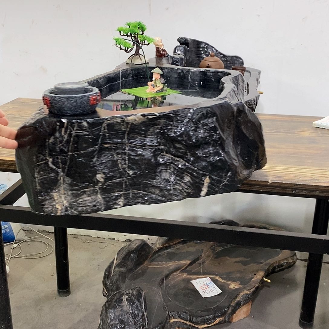 1***1灵璧石茶盘