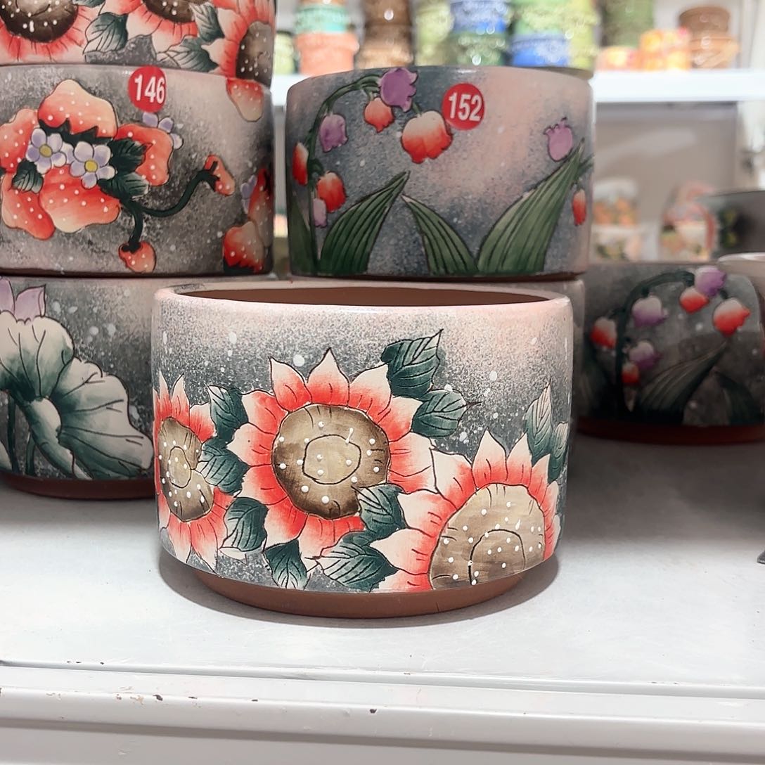 紫砂花盆手工花盆默认微瑕14/11