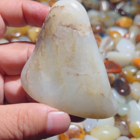 和田玉（糖玉）手链未镶嵌1