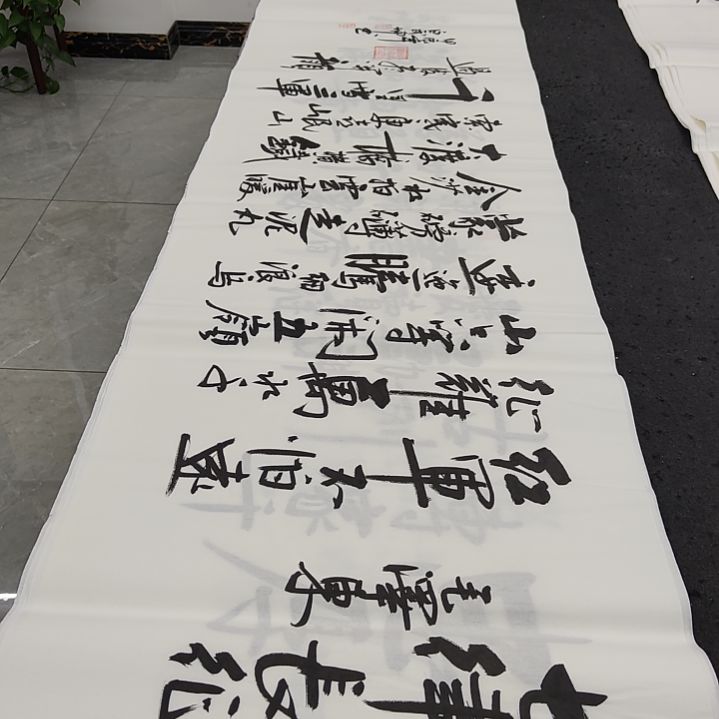 白武坤老师作品一副