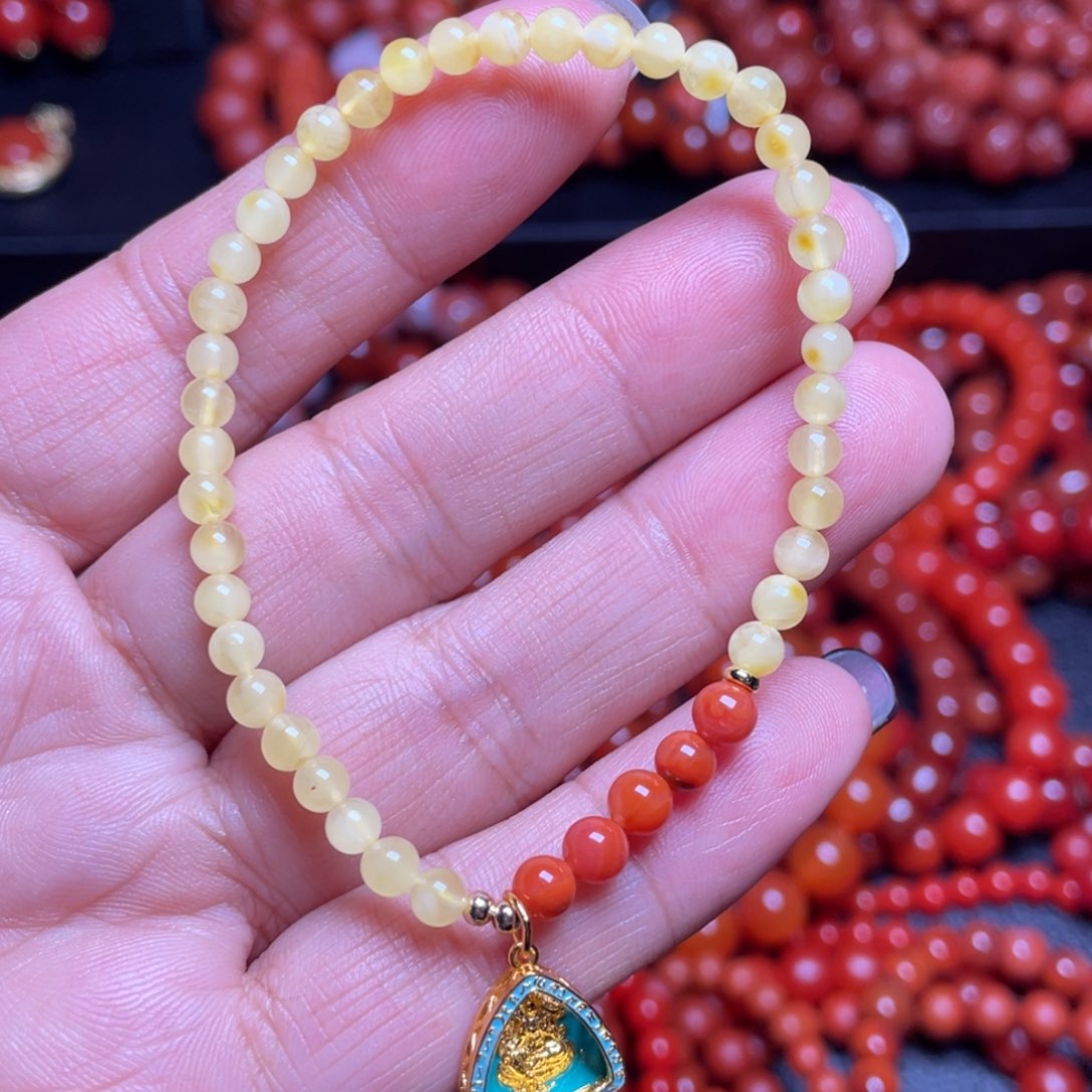 玛瑙/玉髓手链未镶嵌