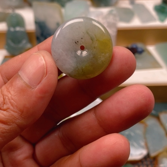 未镶嵌挂件翡翠翡翠