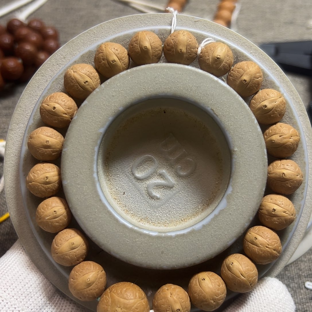 手串凤眼菩提12mm实心籽