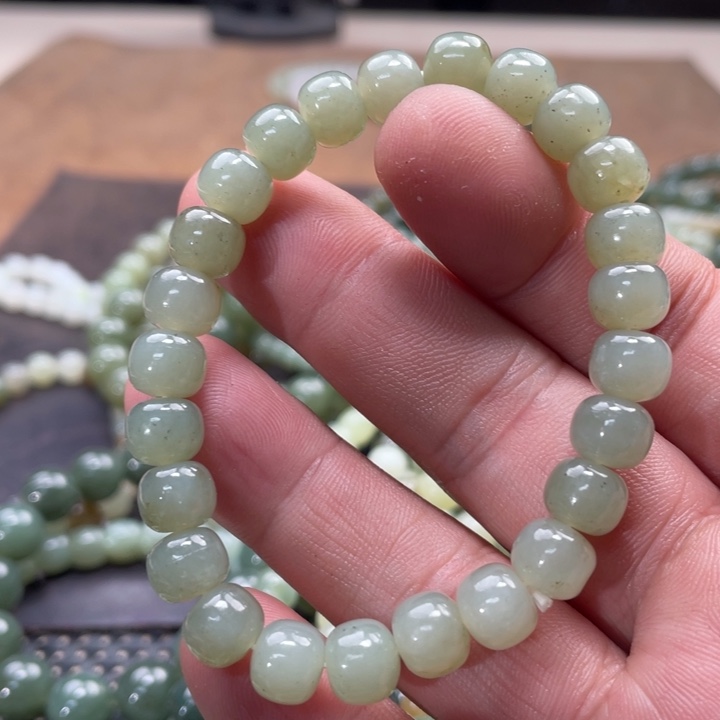 和田玉手链未镶嵌