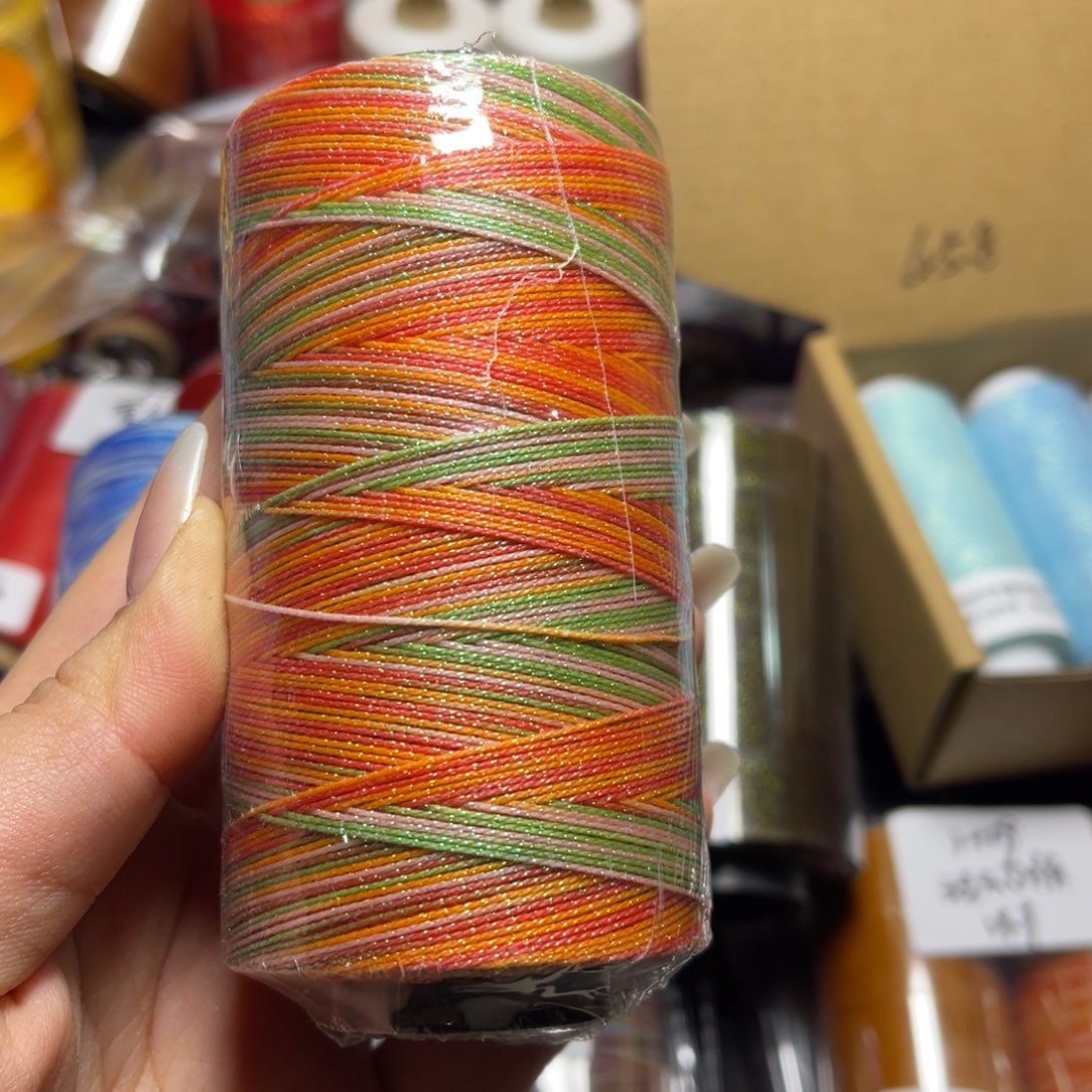 腈纶0.5星空段染蜡线100g月亮谷