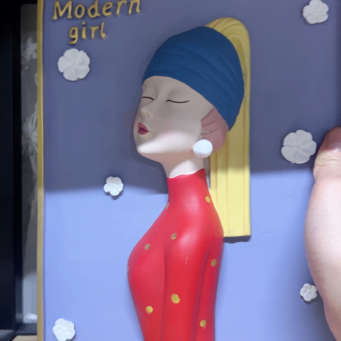 红陶红陶红陶红陶珍珠女孩