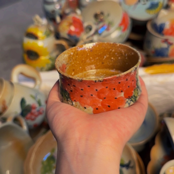 瓷片景德镇陶瓷手工手绘