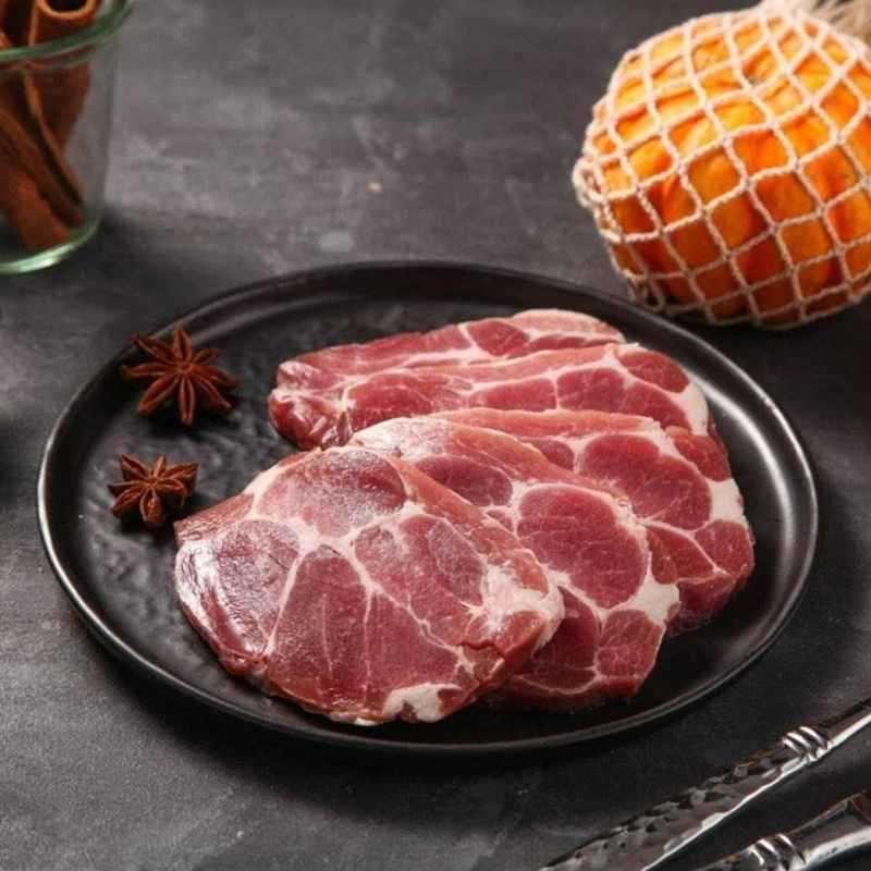 蓟州土猪肉盘山土猪梅花肉顺丰发货当天发次日到火锅食材猪肉同城配