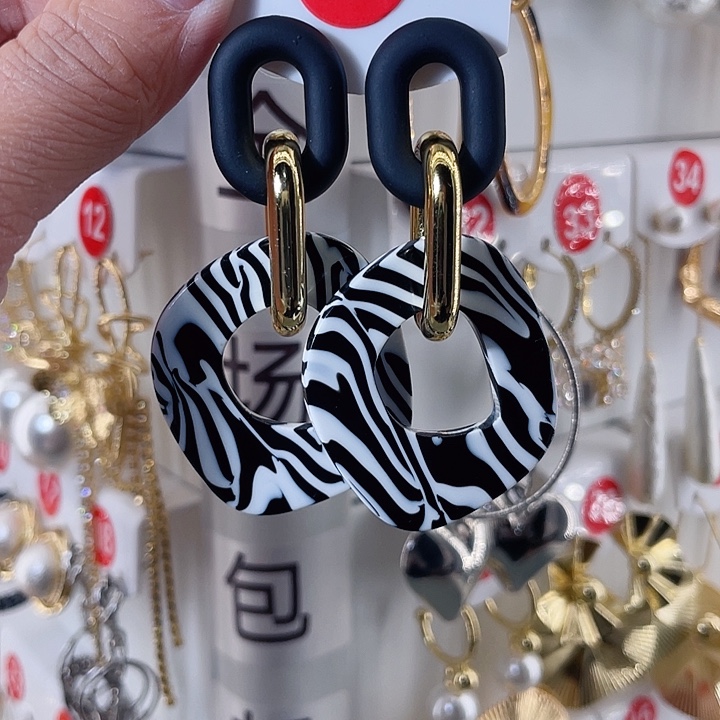 铁合金合金饰品耳饰