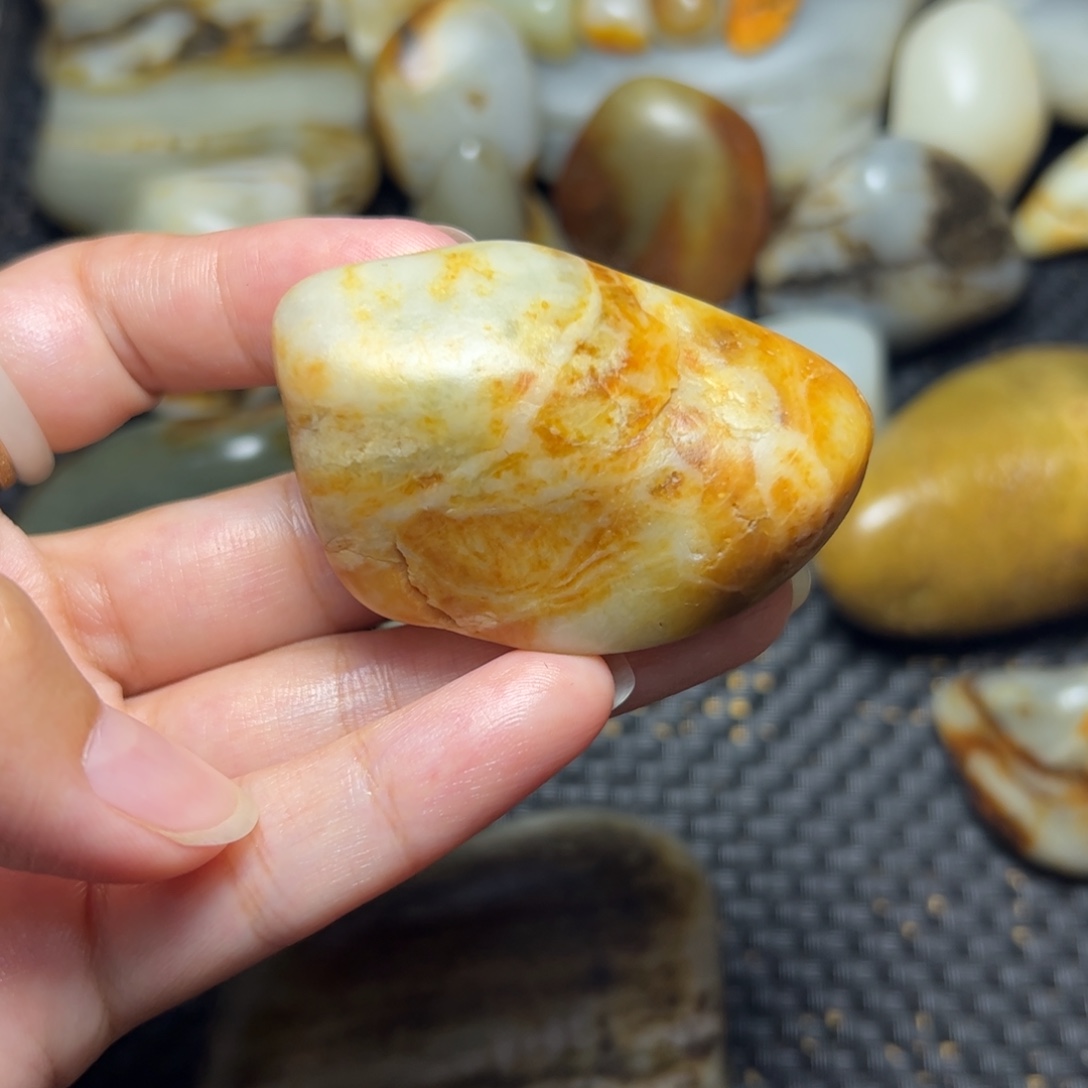 和田玉未镶嵌挂件A9