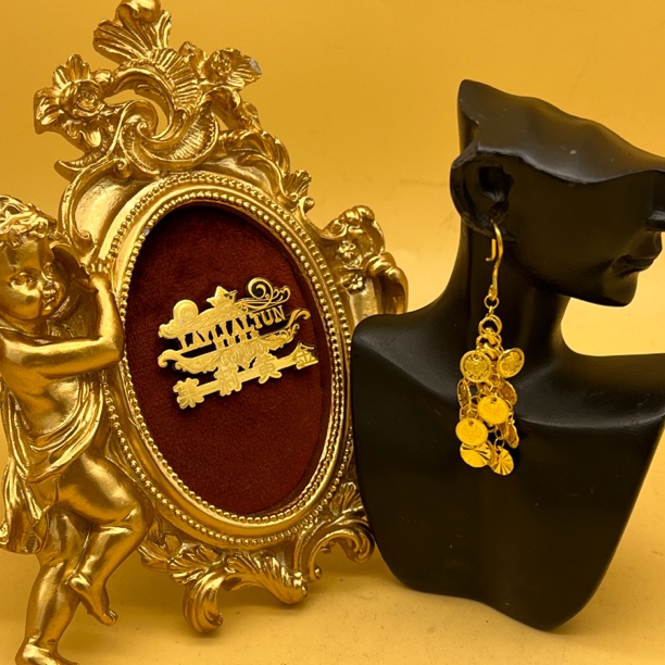 A播 9.53g 足金999耳饰d