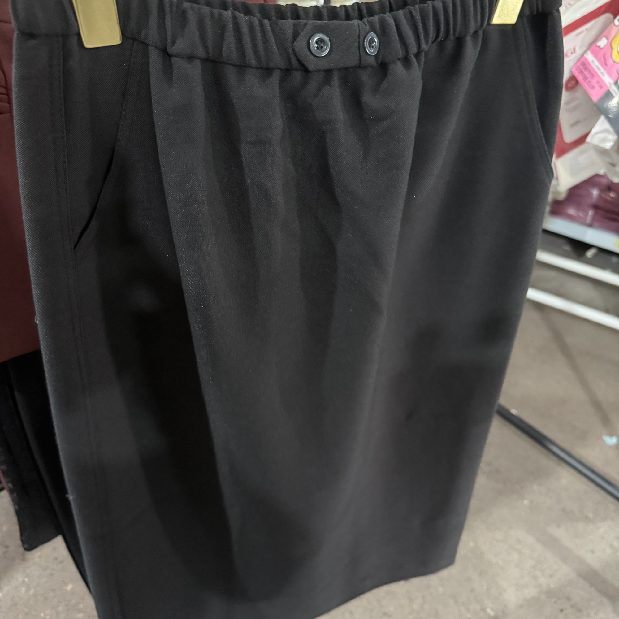 纽扣高腰法式百搭不褪色半身裙时尚直筒沙丘废土风K8909
