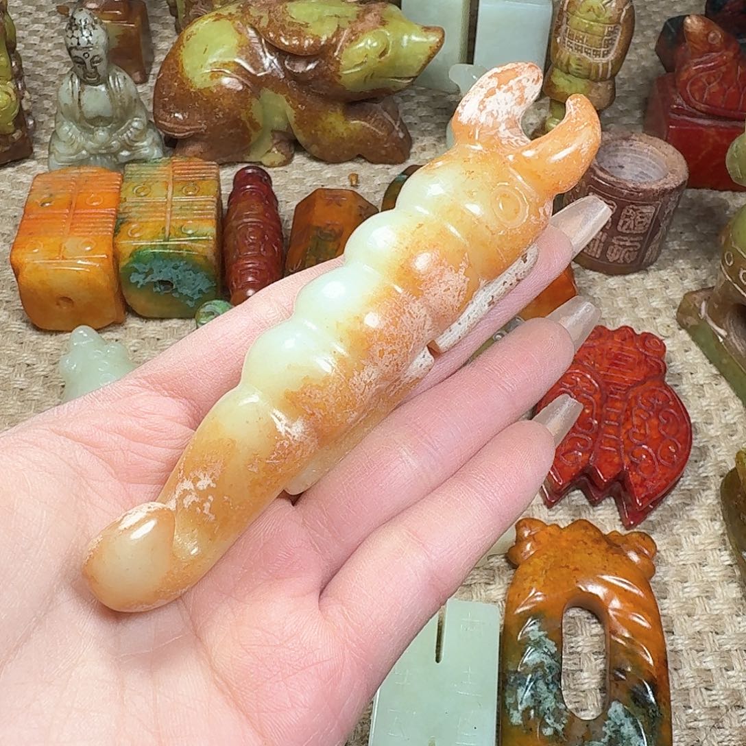 白玉菩提吊坠挂件