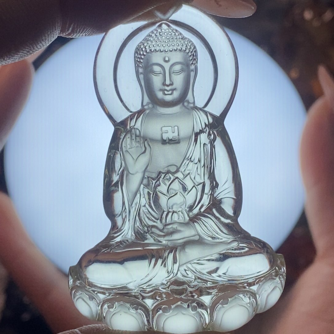 水晶颈饰未镶嵌?****?吊坠