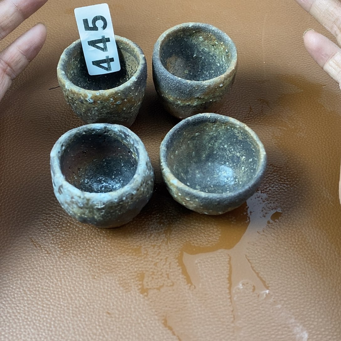 手工粗陶、柴烧茶器