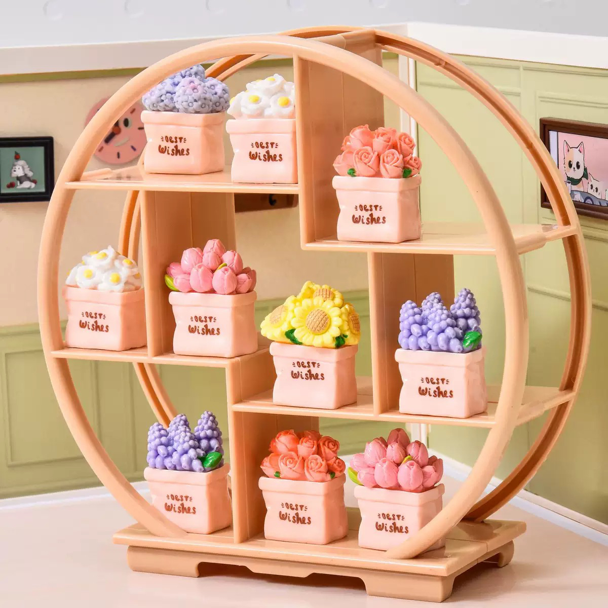 「花花袋子」DIY摆件