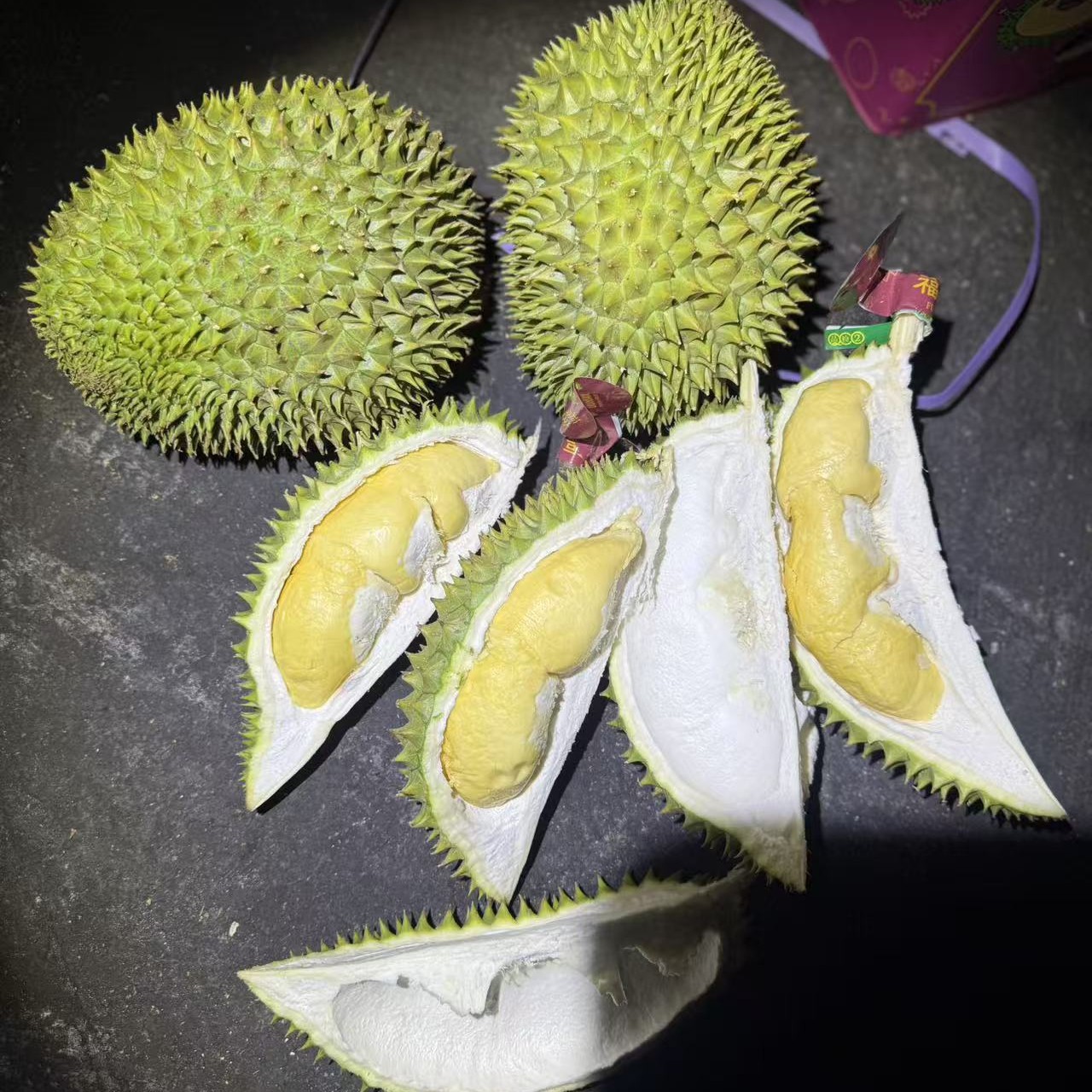 25.9/斤新鲜干尧越南鲜榴莲3-7斤榴莲一物一拍核大干尧越南