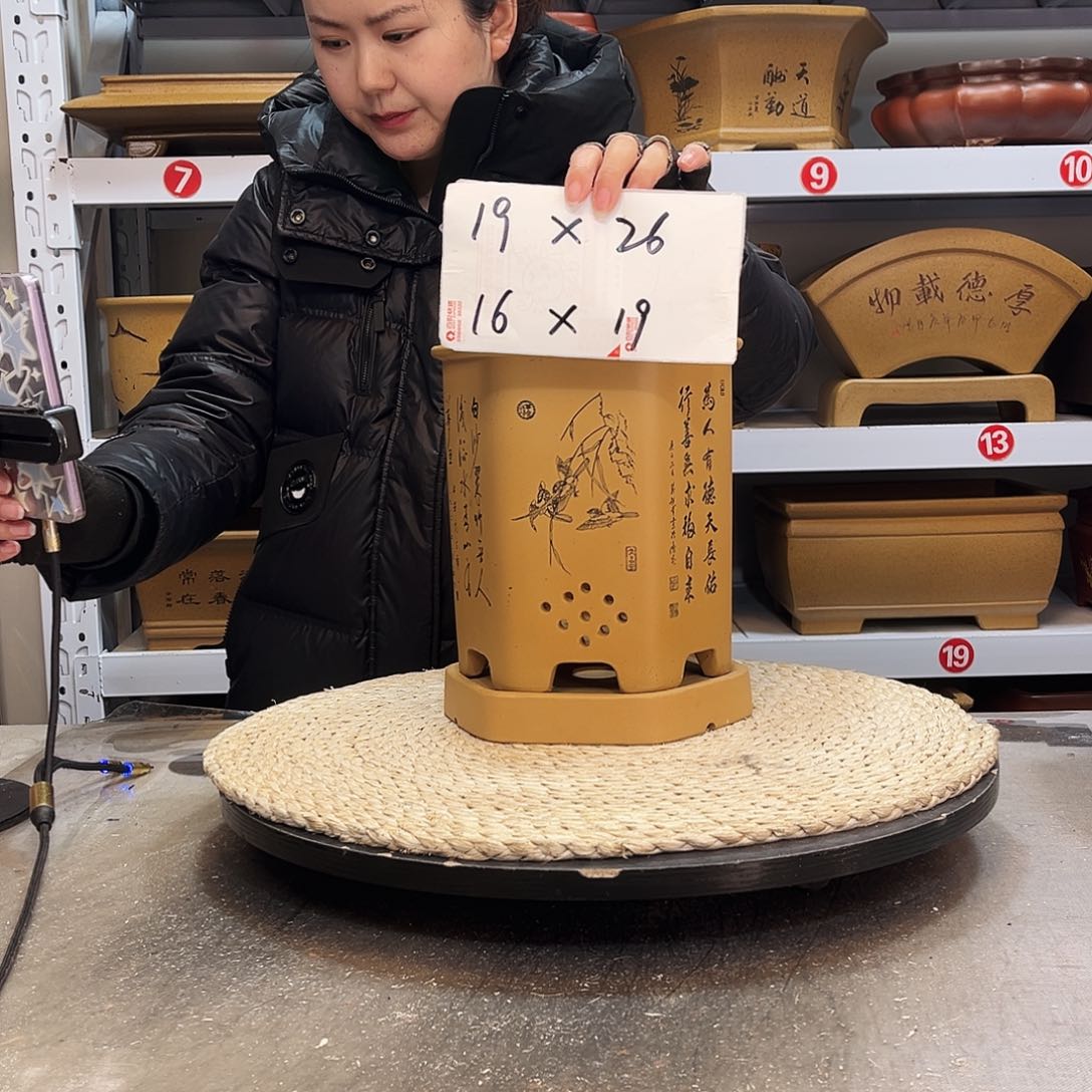 紫砂花盆紫砂花盆