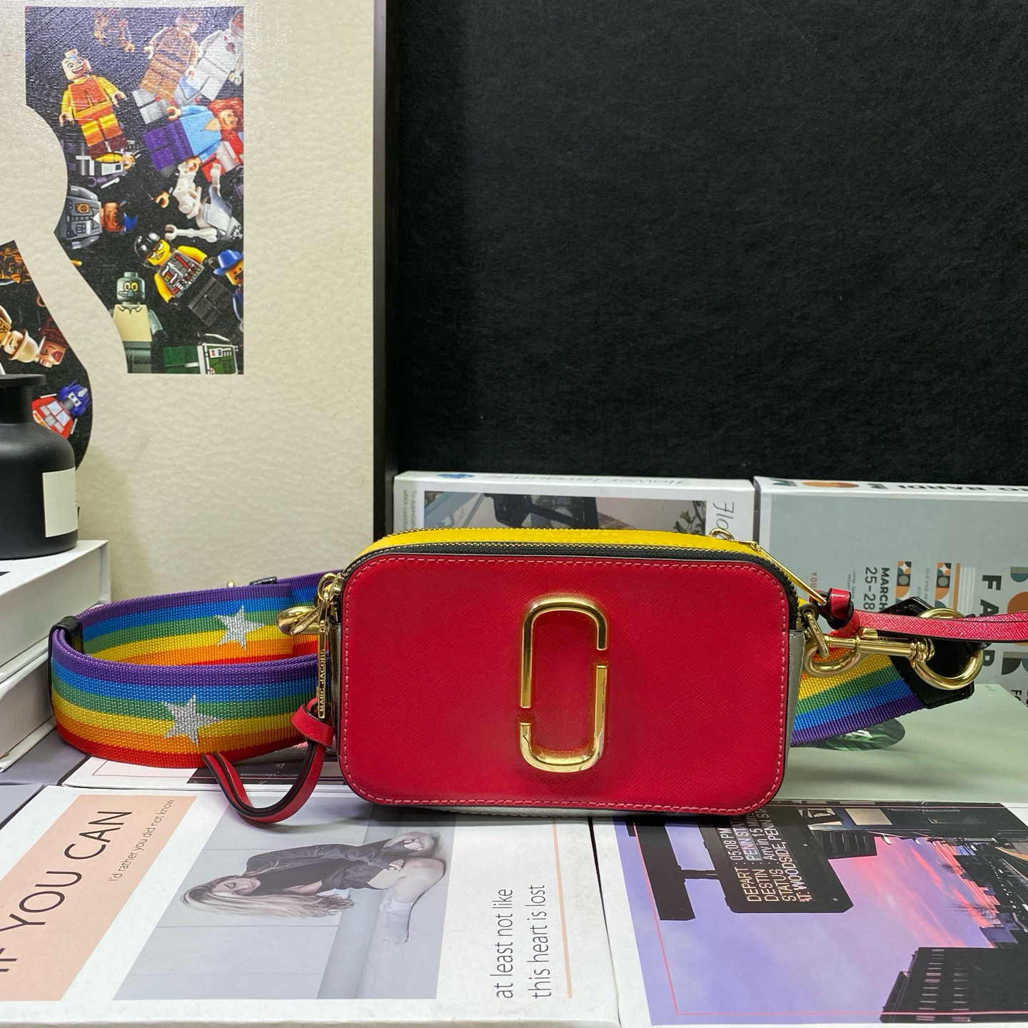95新 Marc Jacobs/莫杰 23397斜挎包18*10