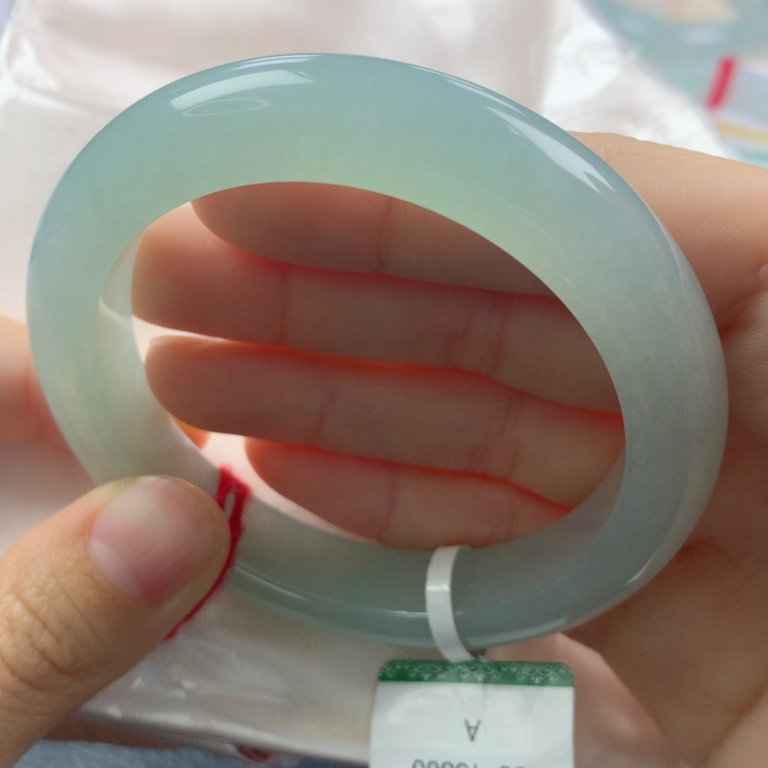 未镶嵌手镯翡翠缅甸天然翡翠A货55.4正