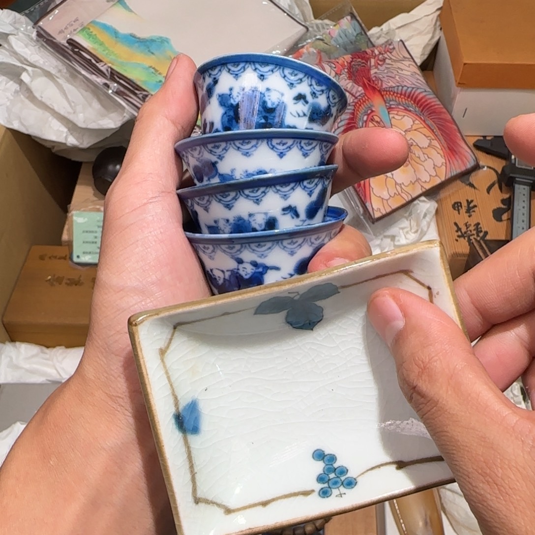 紫砂陶瓷孤品单件车里拍