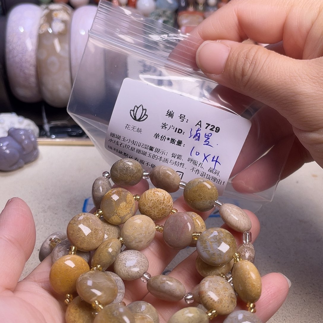 清***昱硅化玉未镶嵌手镯