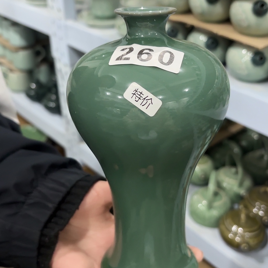 龙泉云间青瓷小米茶器