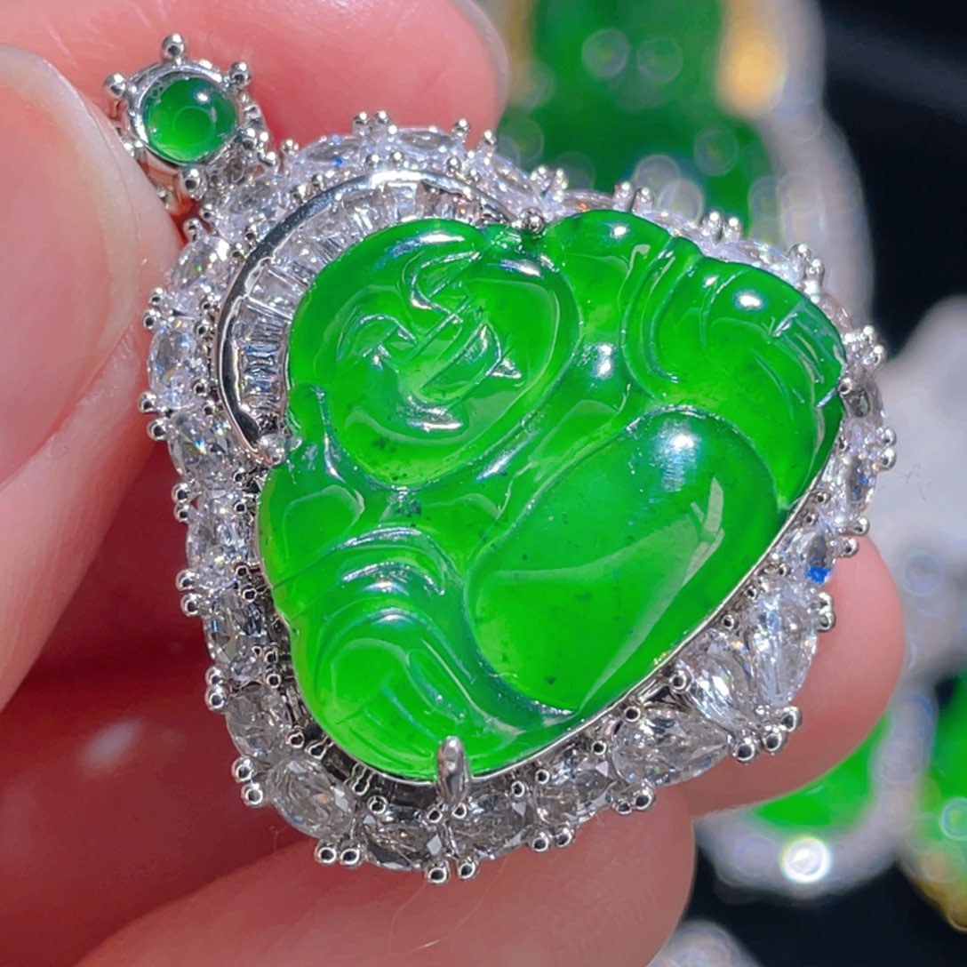 翡翠吊坠(不含链)未镶嵌