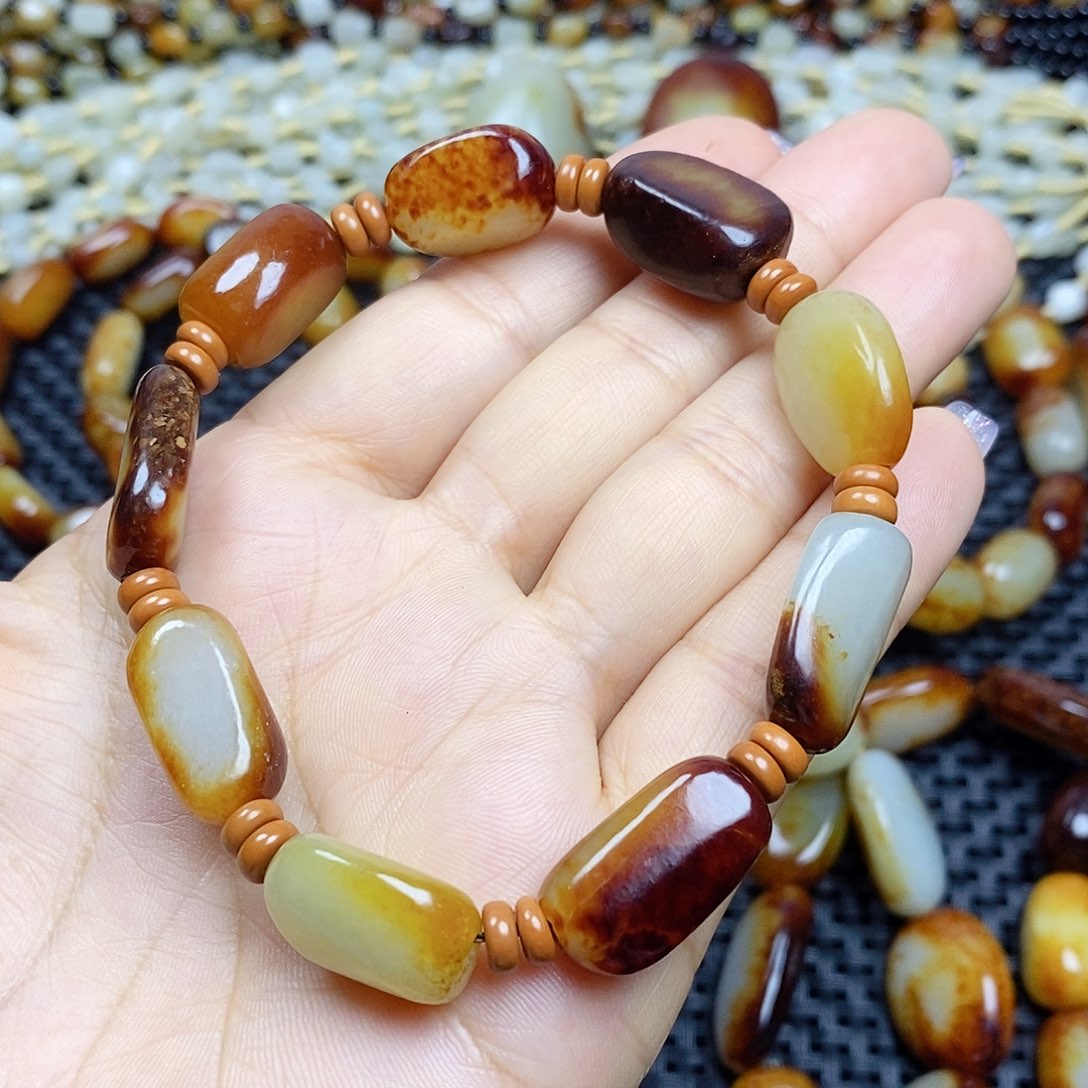 手链未镶嵌和田玉