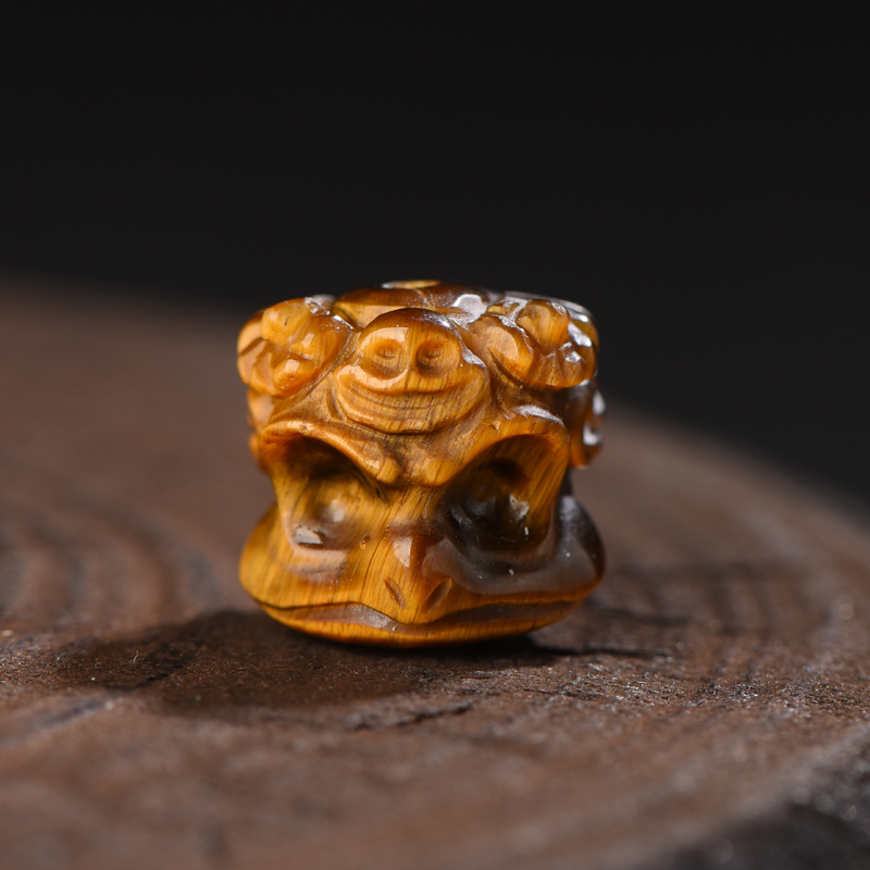 金光闪闪手工版大鹏鸟/吸金/虎眼石【C084】