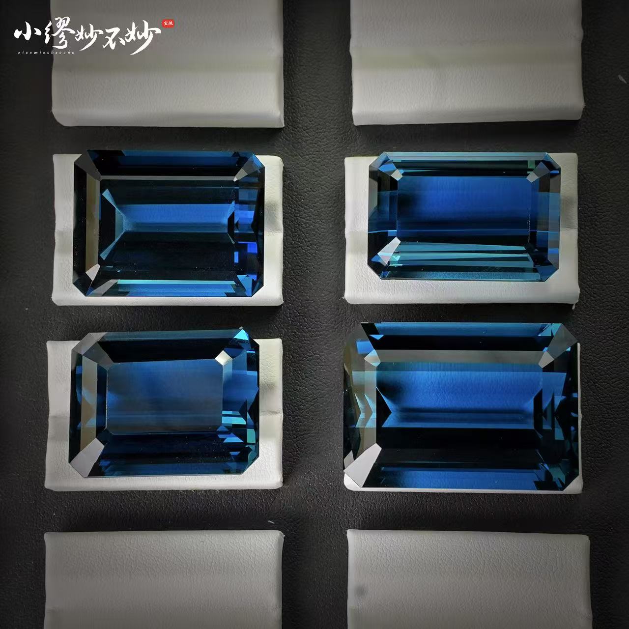 【缪老师严选】SJ2039 伦敦蓝精切/净体/托帕裸石刻面 多样性发其一