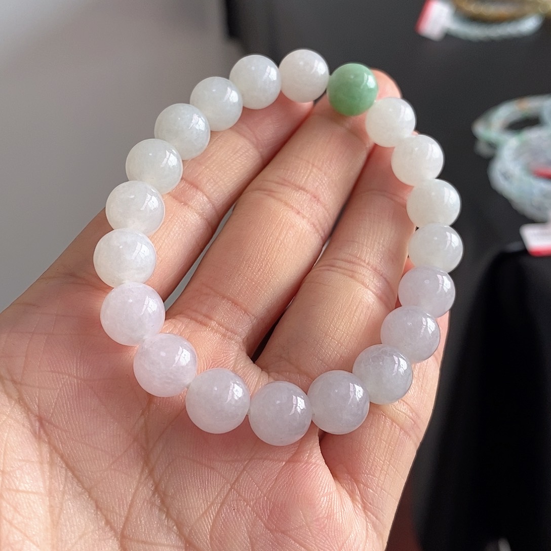 翡翠未镶嵌手链卡9