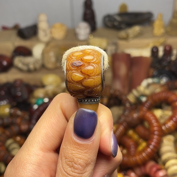 牛骨手串/手链吞金兽三通