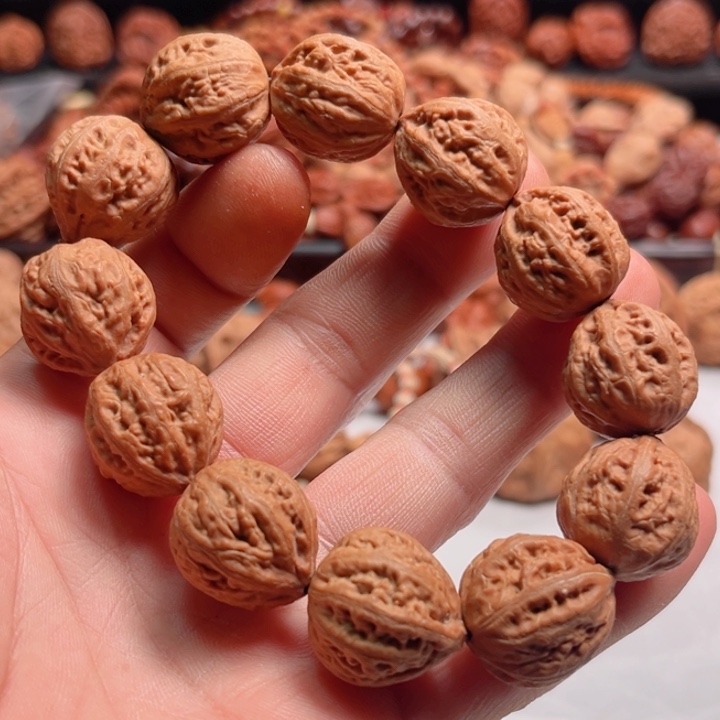 手串文玩核桃独家野生燕山盏八棱