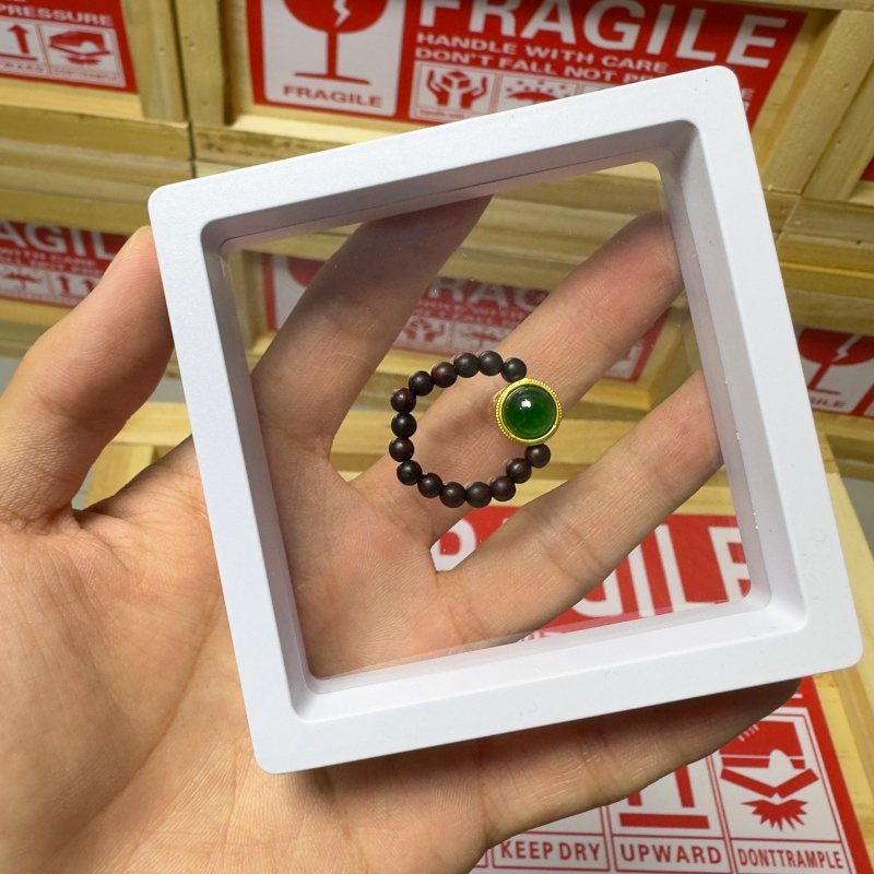 S0748小叶紫檀戒指设计款精美手串