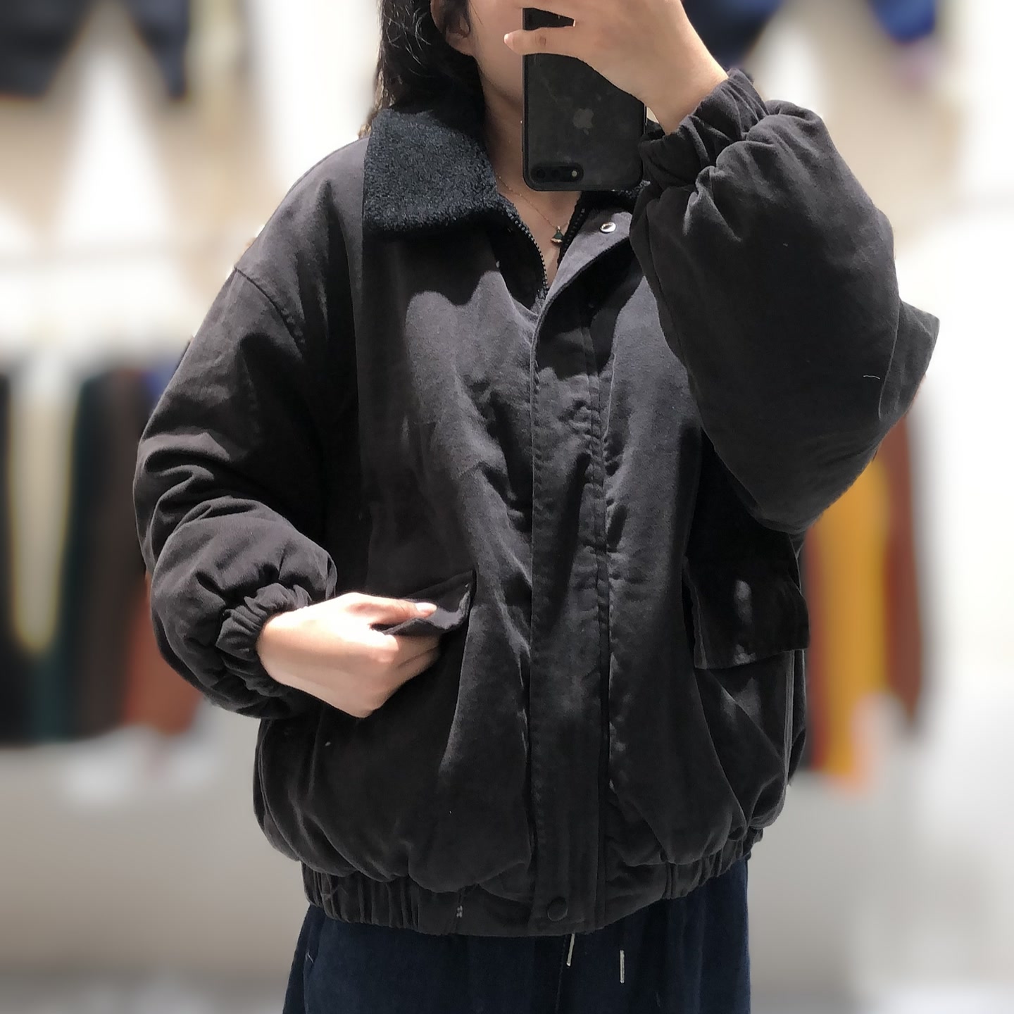 18654新款秋冬加绒休闲百搭棉服