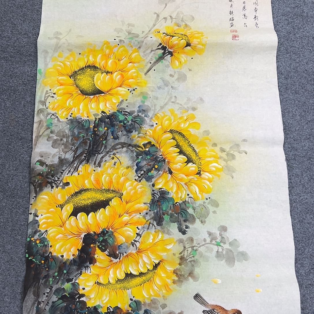 国画纯手绘作品图