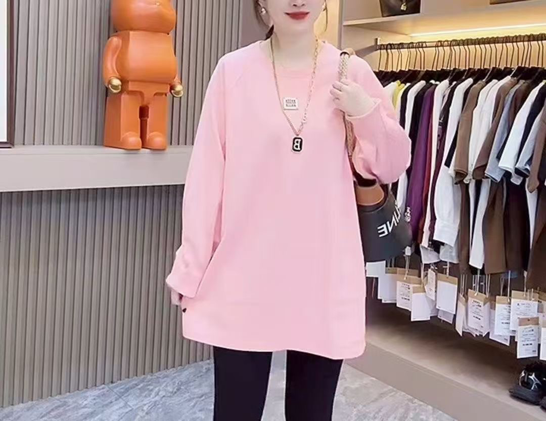 2025春季爆款糖果色大码上衣爆款女装可爱年轻正品遮肚子显瘦网红