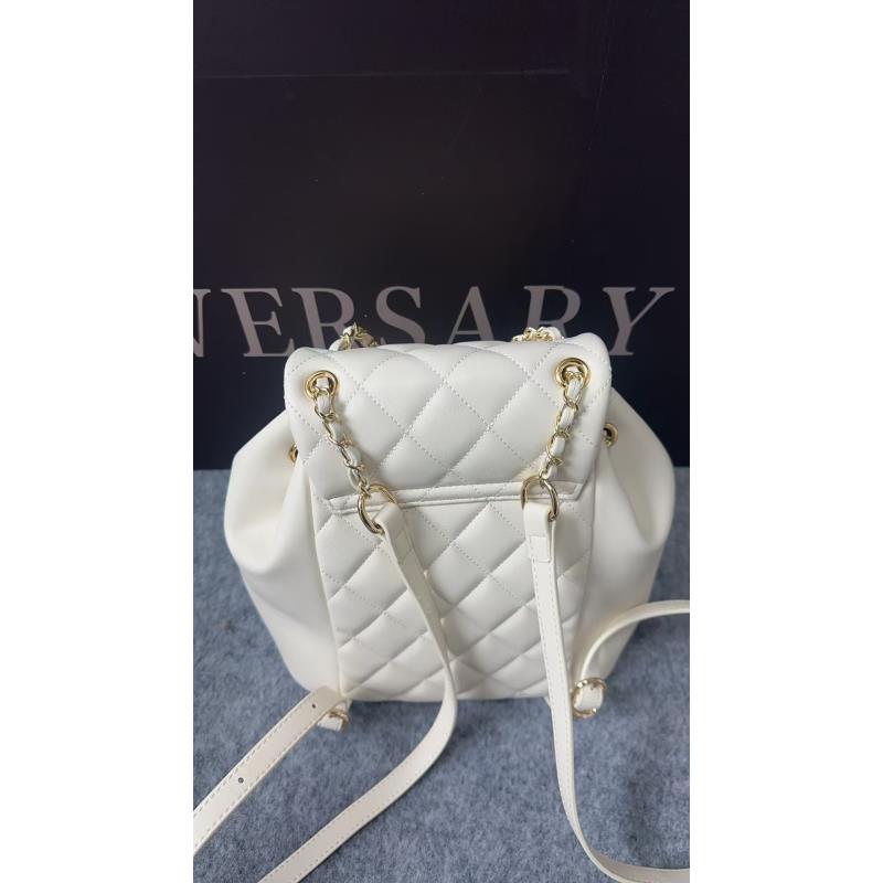 工匠打造真皮女包 想 书包  手提 白色 10898