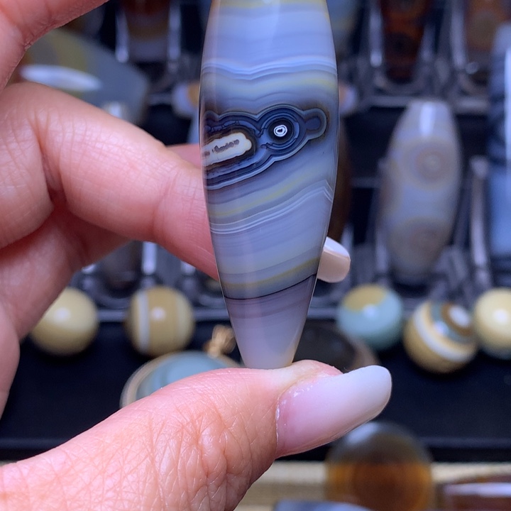 玛瑙/玉髓未镶嵌颈饰